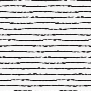 漂浮元素-黑色毛笔直线